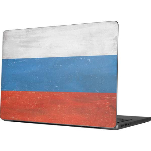 Russian Flag Distressed Apple MacBook Pro 14-inch Skin